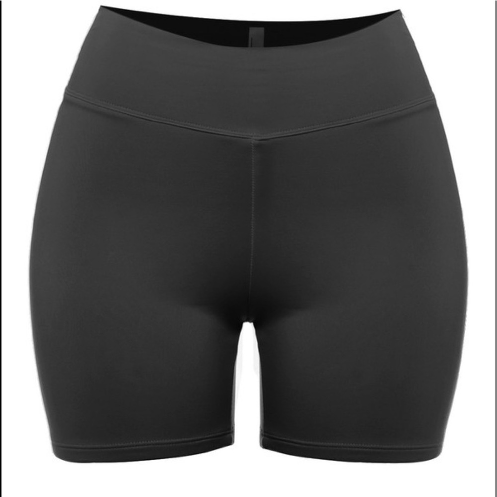 NWT Black High Rise Biker Shorts